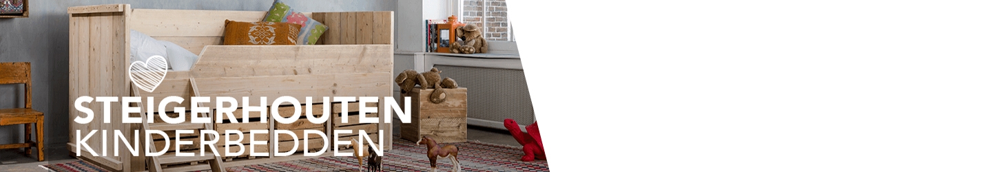 Peuterbed steigerhout